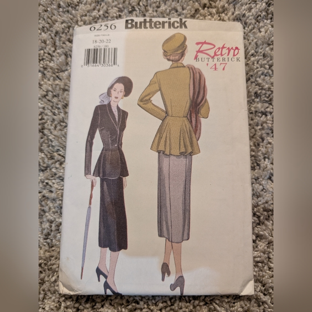 Retor Butterick Patter